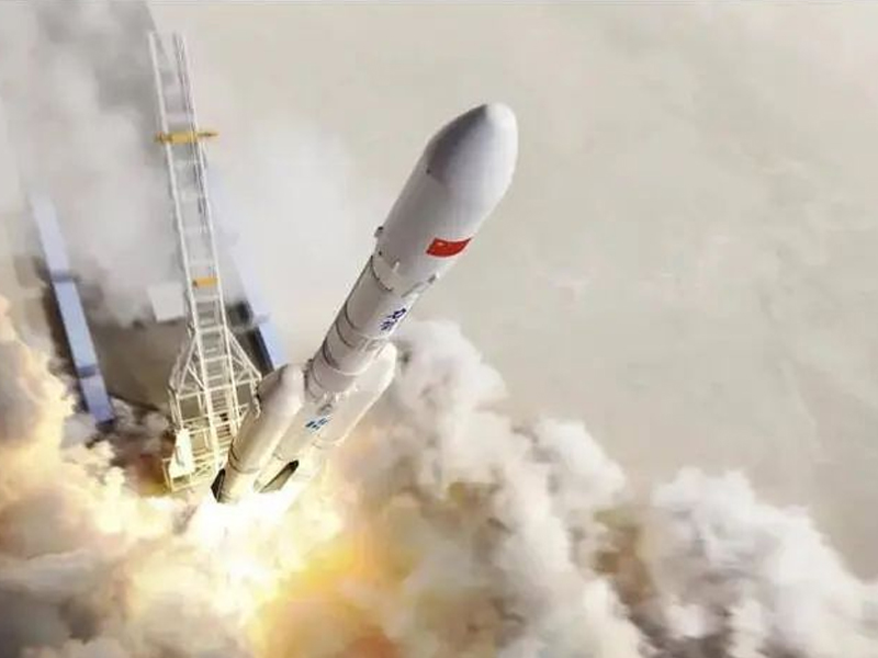 Anwendung der Hoch geschwindigkeit kamera im Raketen-Interstage-Trennungs test