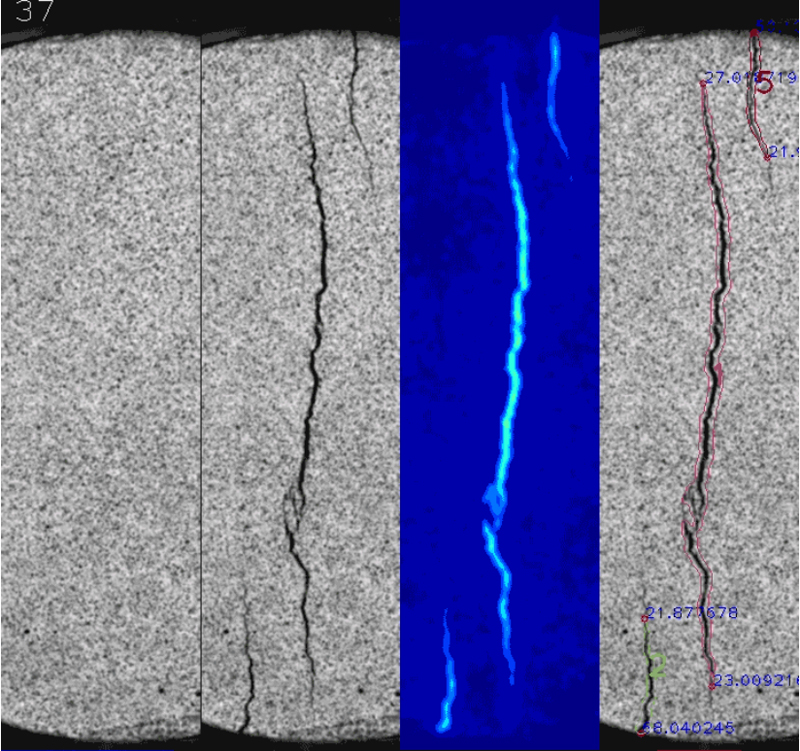 Experiments on Time-Series Crack Extraction and Analysis Experiments on Time-Series Crack Extraction and Analysis