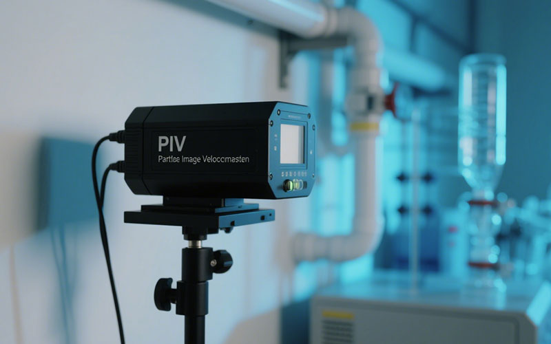 PIV-Partikel-Bild-Velocimetrie-System: Spitzen technologie in der Strömungs mechanik forschung