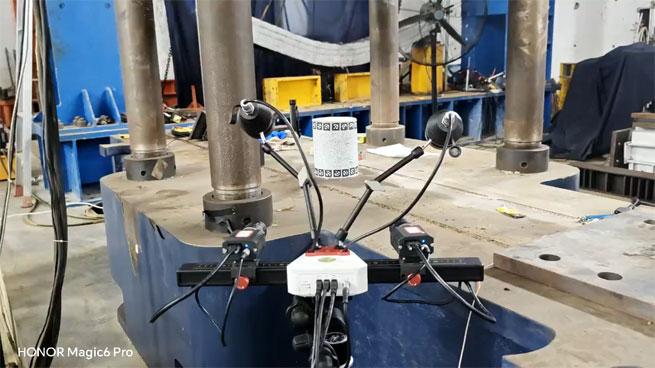 cylindrical specimen pressure test based on dic binocular measurement and splicing principle 4 cylindrical specimen pressure test based on dic binocular measurement and splicing principle 4